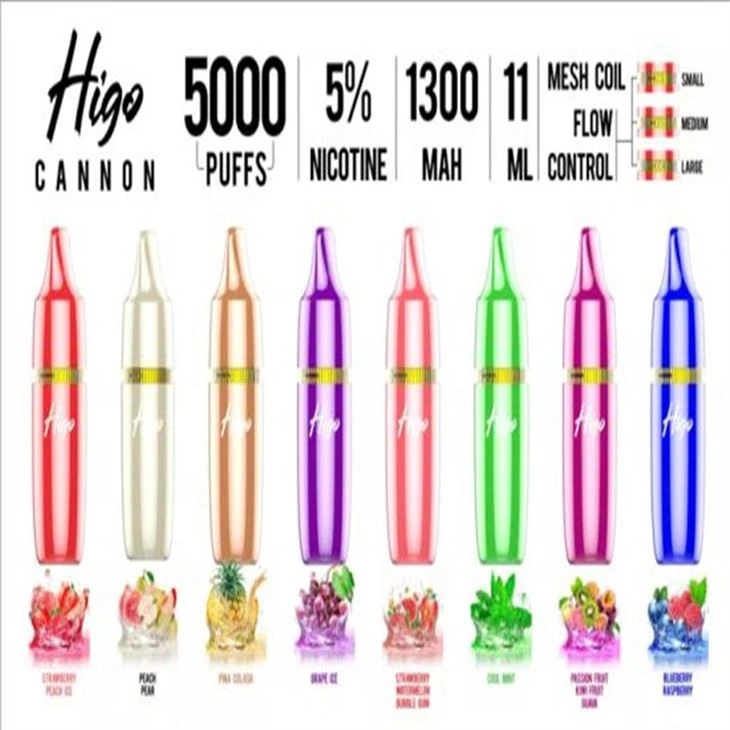 Higo Cannon 5000 Puffs vape do