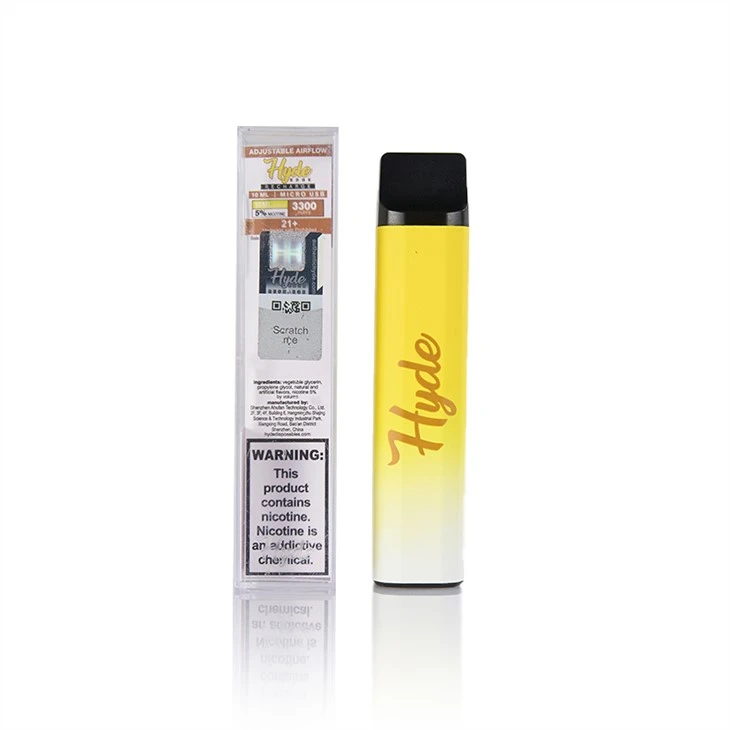 Hyde 3300 Puffs zaryadlovchi vape qalami