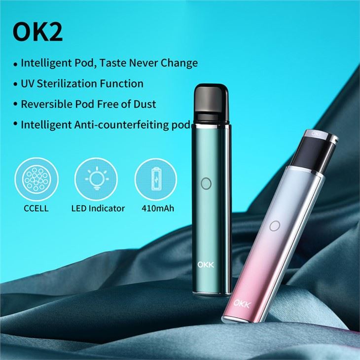 OKK K2 elektron sigaret bir martalik vape