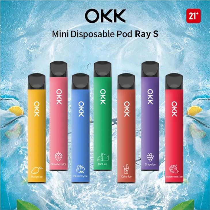 OKK RAYS elektron sigaret bir martalik vape