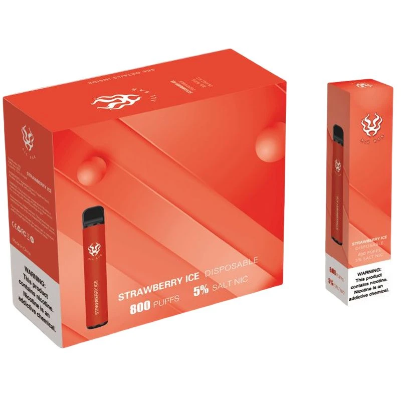 Puff Bar 800 Bir martali ishlatiladigan vape