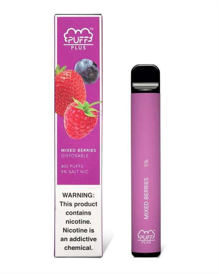 Puffs Bar 800 Bir martali ishlatiladigan vape