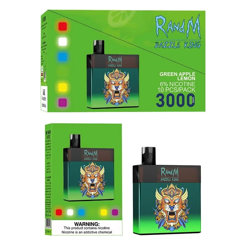 Randm Dazzle King 3000 bir marta ishlatiladigan vape