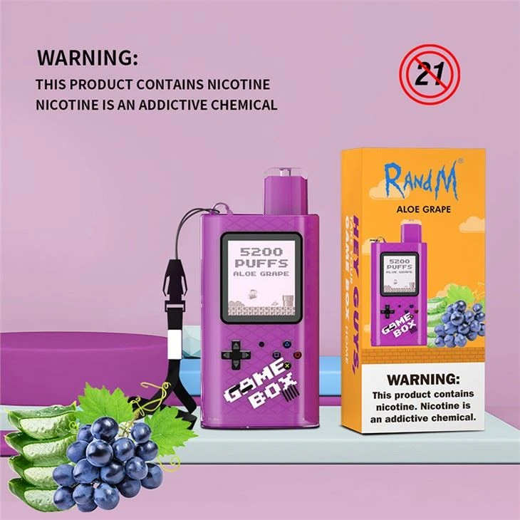 Randm Game Box 5200 Puff bir martalik vape