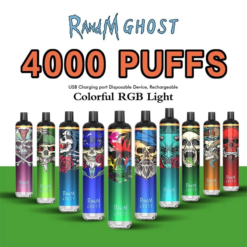 Randm Ghost 4000 bir martali ishlatiladigan vape
