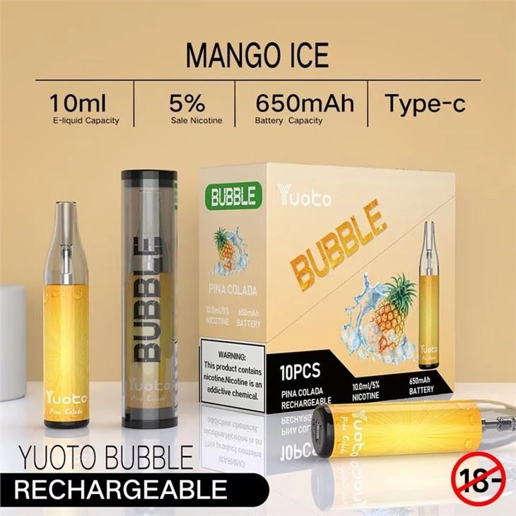 Yuoto Bubble 4000 bir martalik elektron sigaret