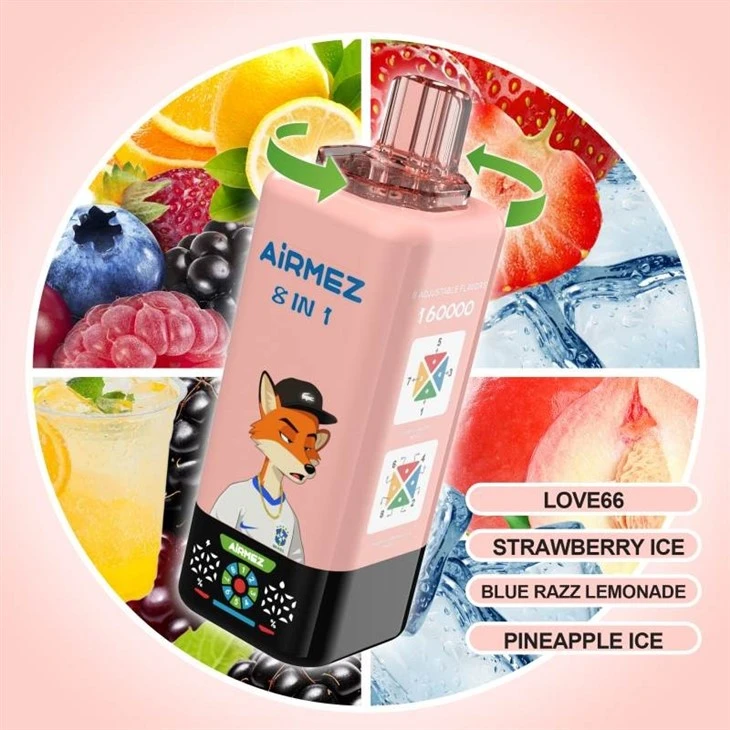 Airmez Fox 8IN1 160K Puffs suppliers