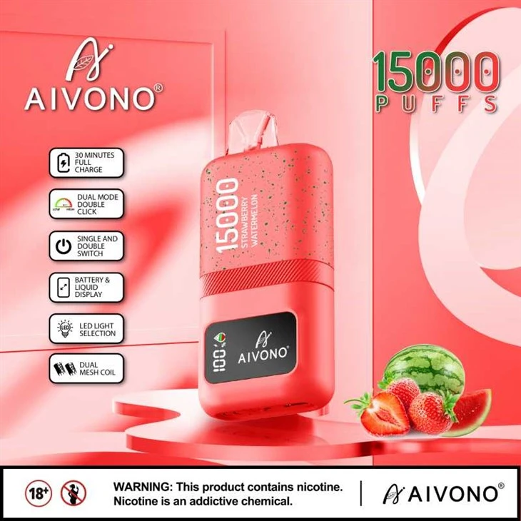 AIVONO MAGIC 15000 puffs bir martalik vape