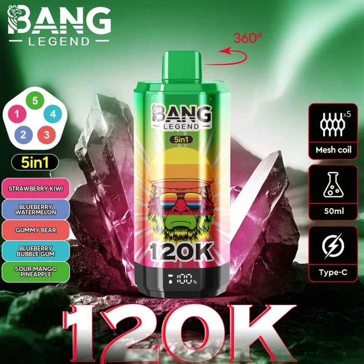 Bang afsonasi 120000 puffs