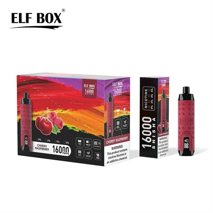 ELF BOX SHISHA 16000 puflar