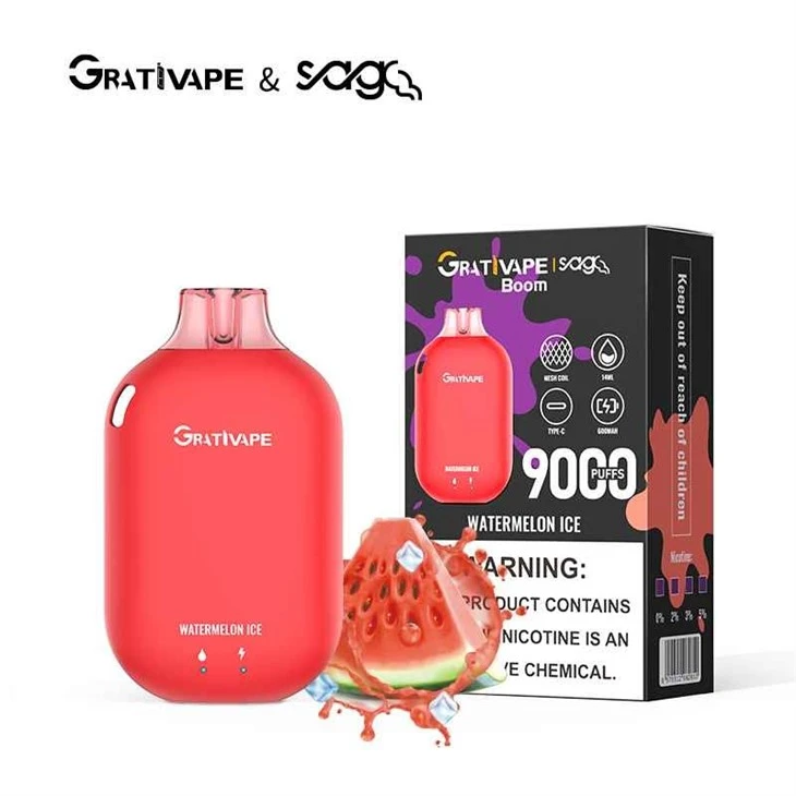 Grativape Boom 9000 puff vapes