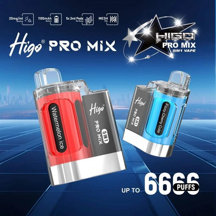 Xigo Pro Mix 6666 puffs 5