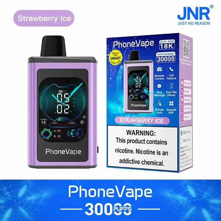 2Strawberry-Ice_JNR PhoneVape 30000