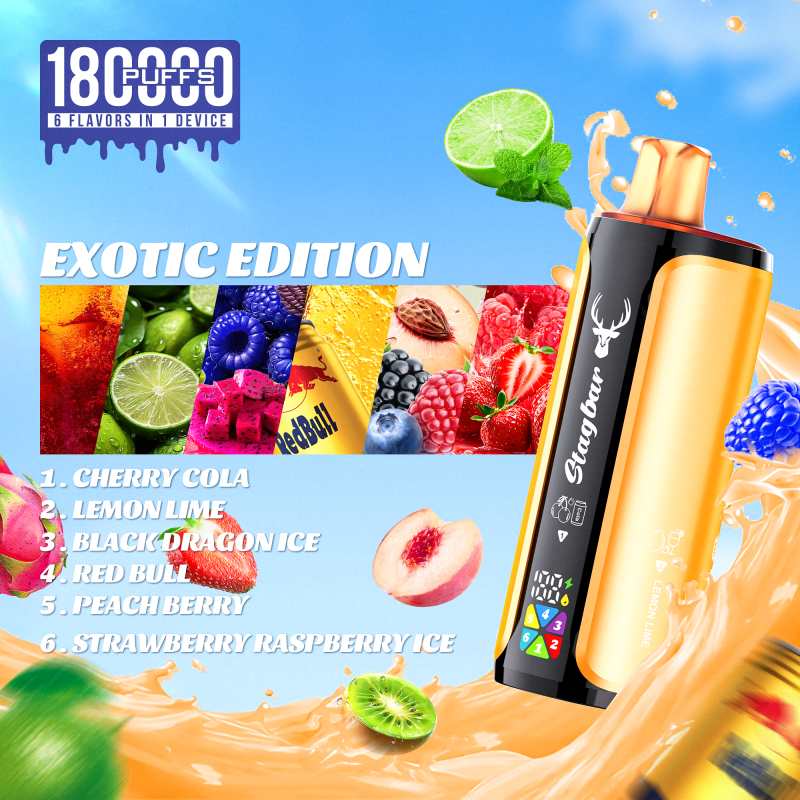 Stag bar 6in1 180000 Puffs 31 Stag bar 6in1 180000 Puffs 31