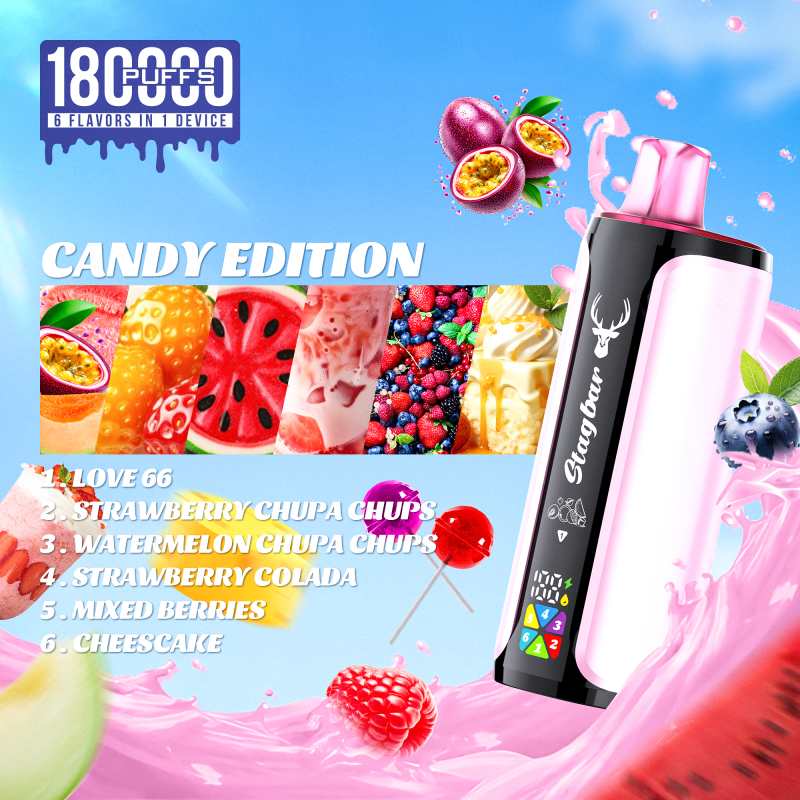 Stag bar 6in1 180000 Puffs 29