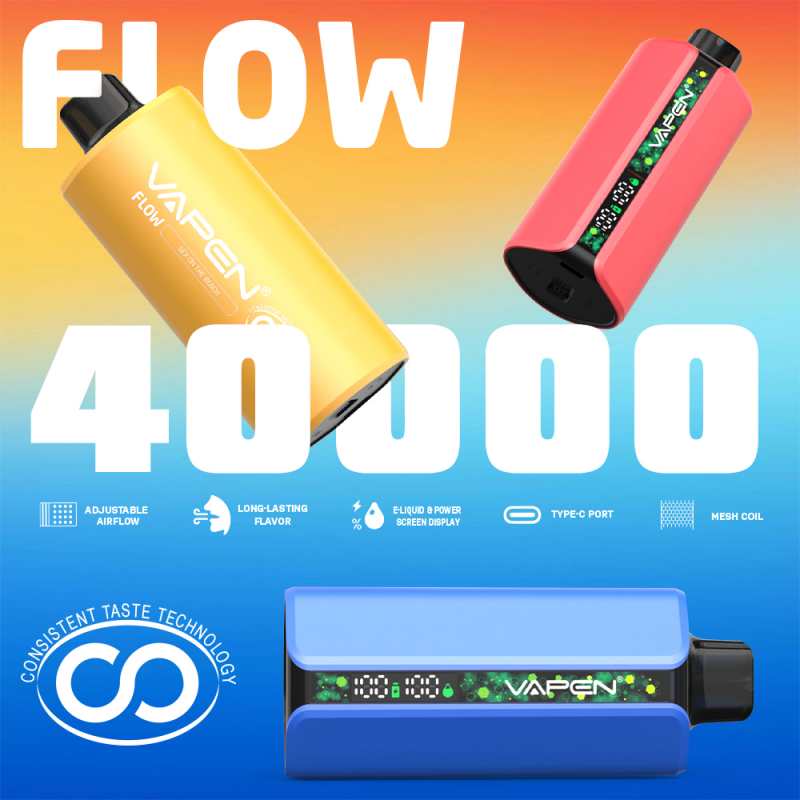 VAPEN FLOW 40000 13 VAPEN FLOW 40000 13