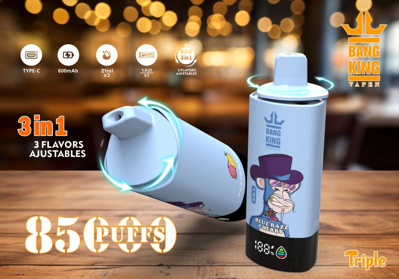 BANG KING VAPEN 3 IN 1 85000 3