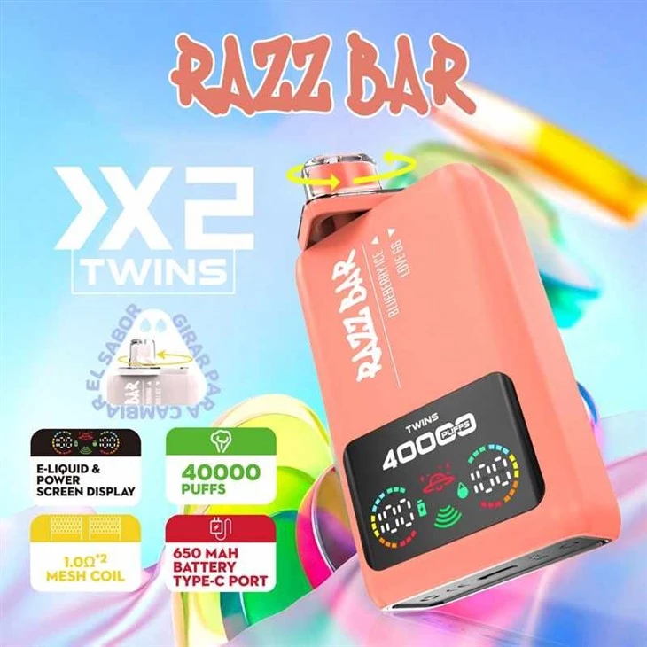 RAZZ BAR 40K Dual Flavor