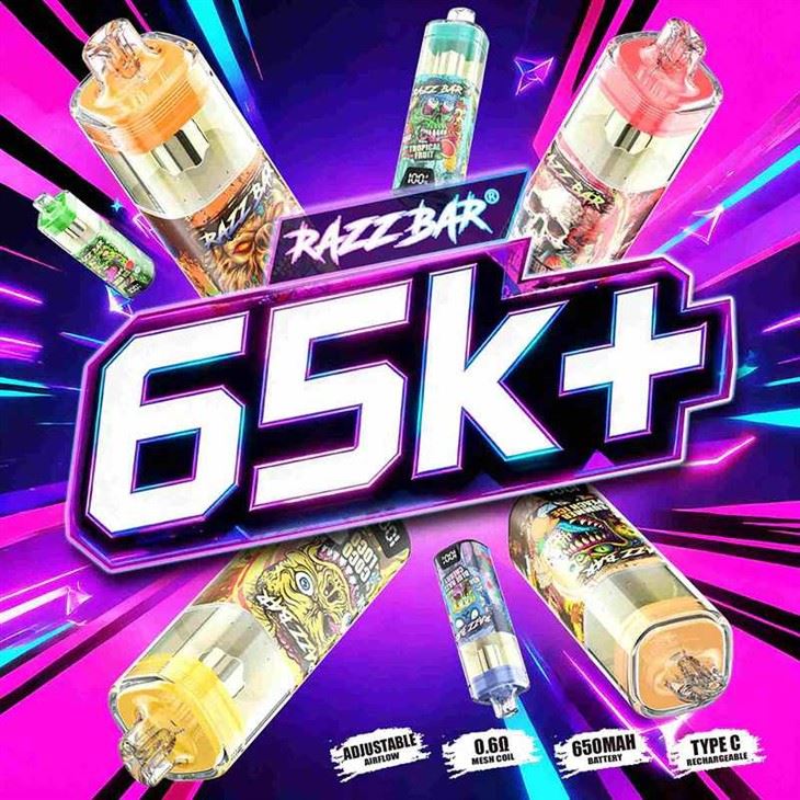 RazzBar 65000 puflar