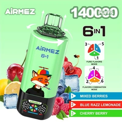 Airmez 6 dyuym1 140K Puffs