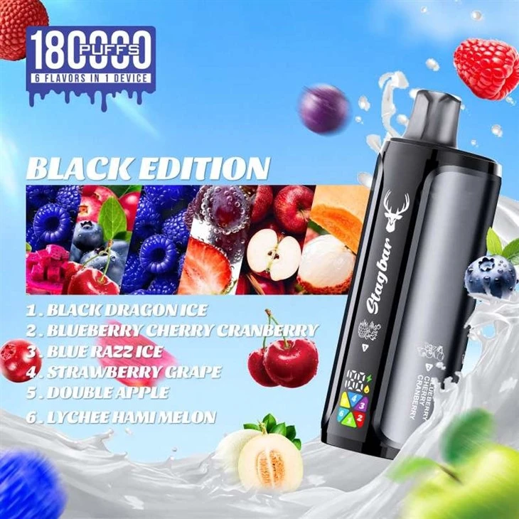 Stag bar 6in1 180000 Puffs 30