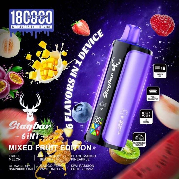 Stag bar 6in1 180000 Puffs 5
