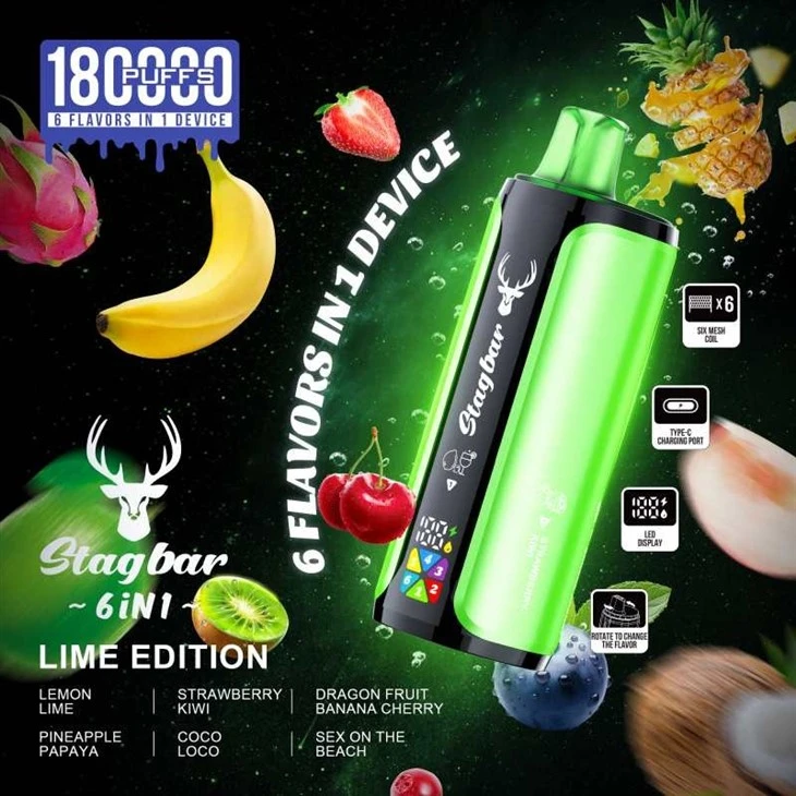 Stag bar 6in1 180000 Puffs 8