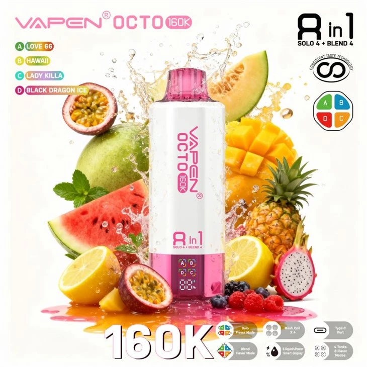 VAPEN OKTO 160K PUFFLAR
