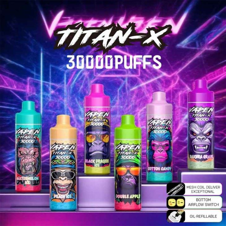 AN titan x 30k puffs