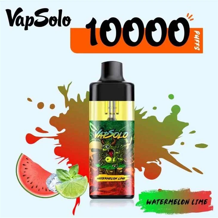 VapSolo TORNADO 10000 Puffs bir martalik vape