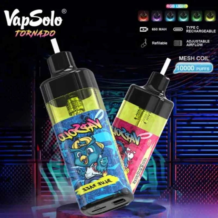 VapSolo TORNADO 10000 Puffs Vape