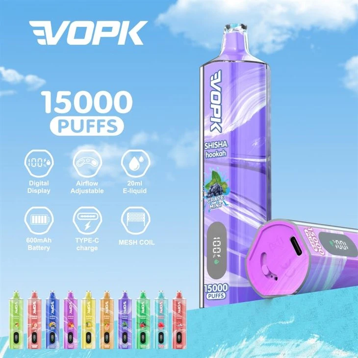VOPK Shisha Kalyan 15000 Puffs Vape